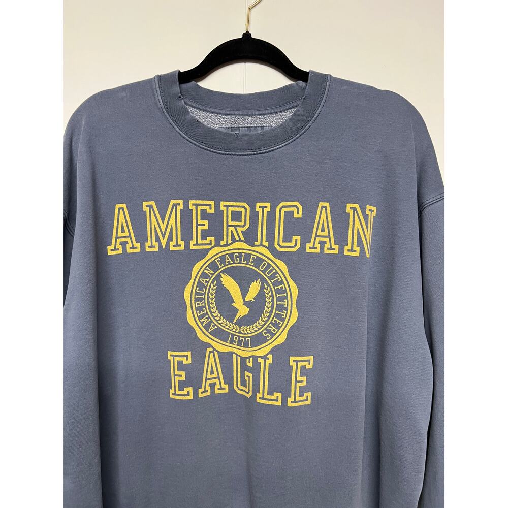 American Eagle Pullover Sweatshirt Womens Large Athleisure Casual Loungewear - Picture 3 of 10
